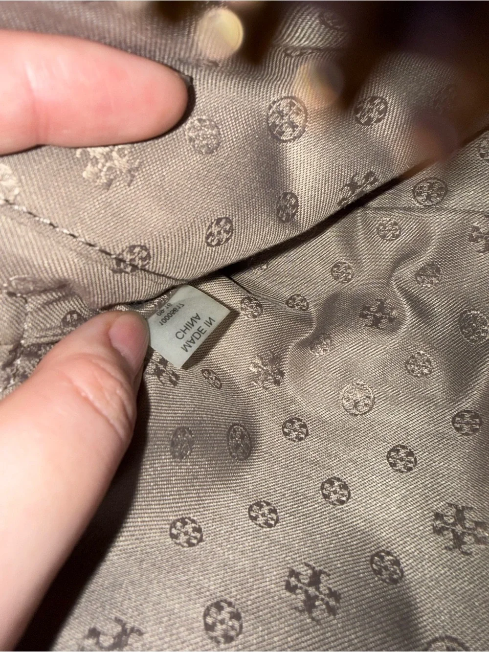 Tory Burch Love and Peace Suede Crossbody